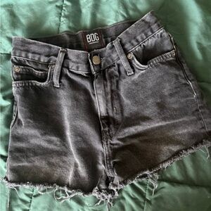 BDG Women's Charcoal Jean Shorts